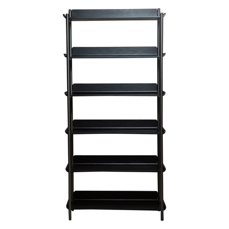 Friyay set om 6 Hylla Black Ash