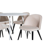 Plaza, Velvet Rund matgrupp