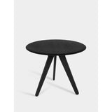 Slab Rund Bord Black, 90 cm