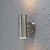 Modena GU10 Upp/ner Vägglampa Ute Rostfri