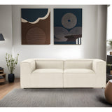 Accra 2 (214 x 66 x 105 cm) Ecru 2-sitssoffa