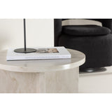 Ålesund Sidobord Beige, ⌀50