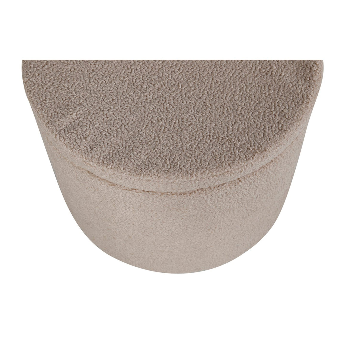 Dunken Puff Beige, Polyester teddy
