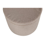 Dunken Puff Beige, Polyester teddy