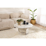 Quito (80 x 40 x 80 cm) freesia-marmor Soffbord
