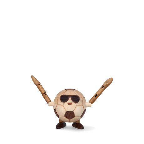 Billy Ball Fotboll Lönn Dekoration 7 cm