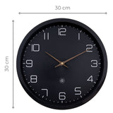 Nxt eco 30 cm Väggklocka Svart