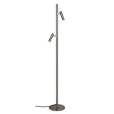 Makoto Satin krom Golvlampa