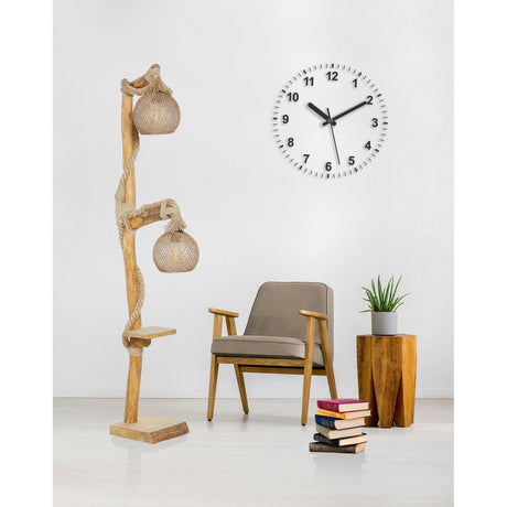 Tallinn (16 x 16 cm) Natur Golvlampa