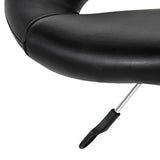 Plump Barstol Svart