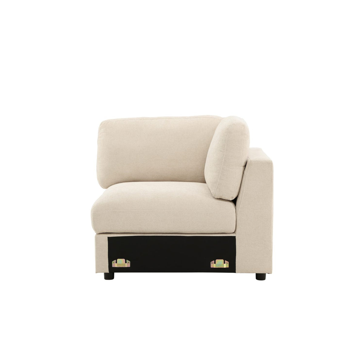 Salerno Hörnsoffa Beige, Hörndel