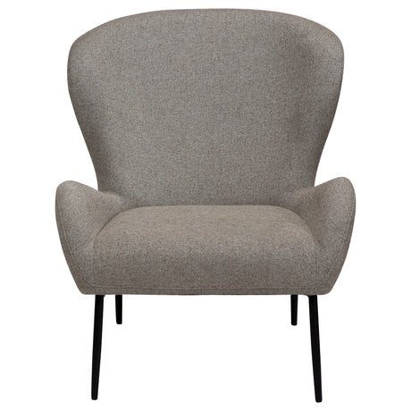 Glam Loungefåtölj Pebble Earth, Black Metal, 85 cm