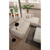 Vaduz Corner (300-150 x 100 x 72 cm) Beige Hörnsoffa Höger