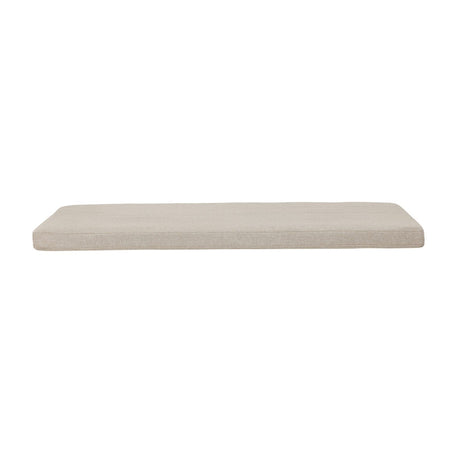 Nice Bänk med dyna Beige, 60 x 120 x 6