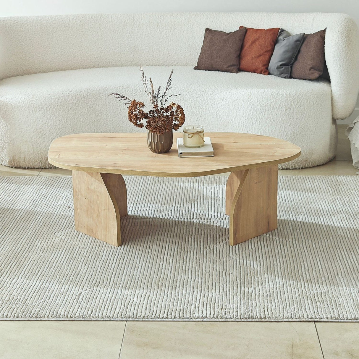 Nova (100 x 35 x 60 cm) Soffbord Sapphire Oak