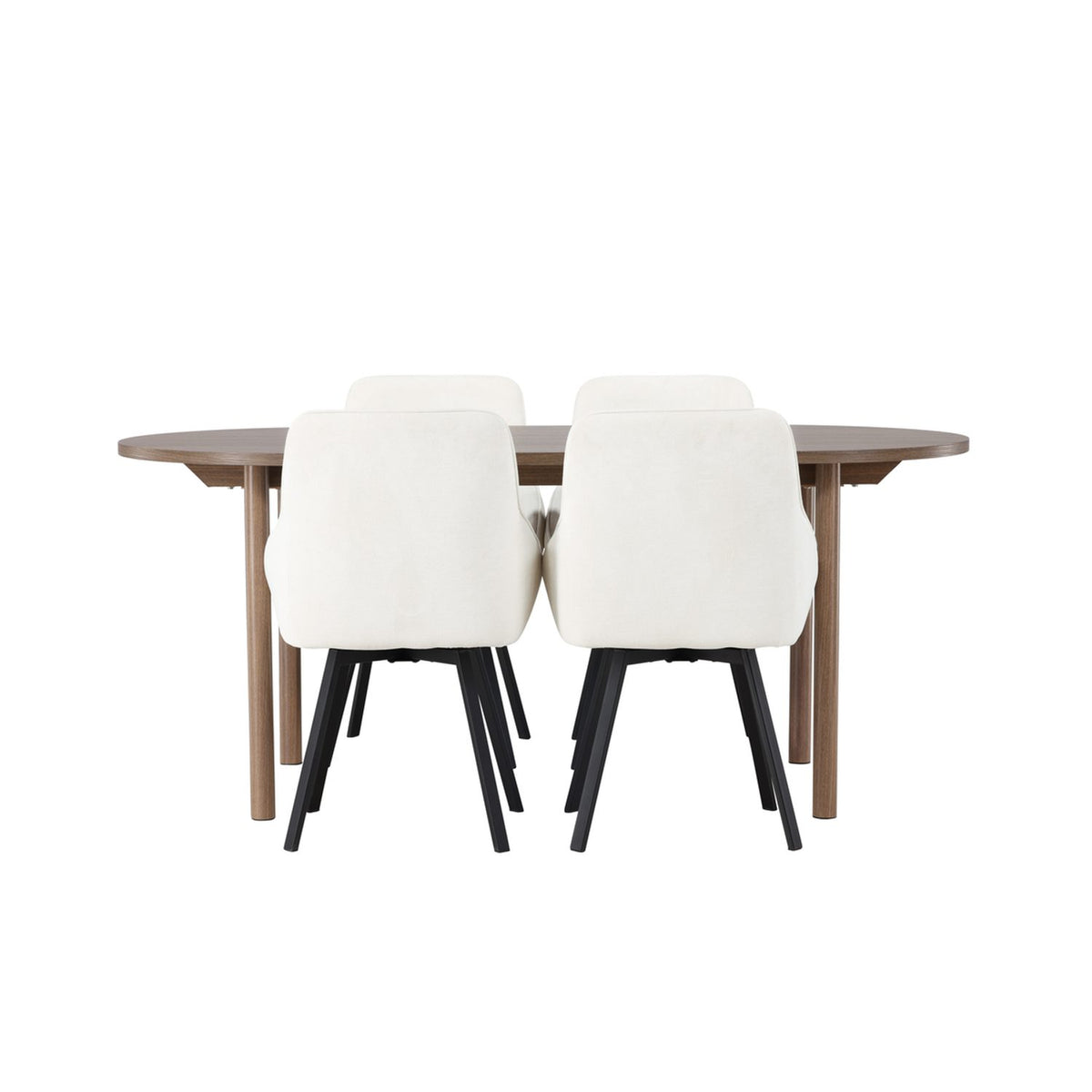 Andy, Rosie Oval matgrupp Beige,Svart, Natur, 180 x 90
