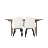 Andy, Rosie Oval matgrupp Beige,Svart, Natur, 180 x 90