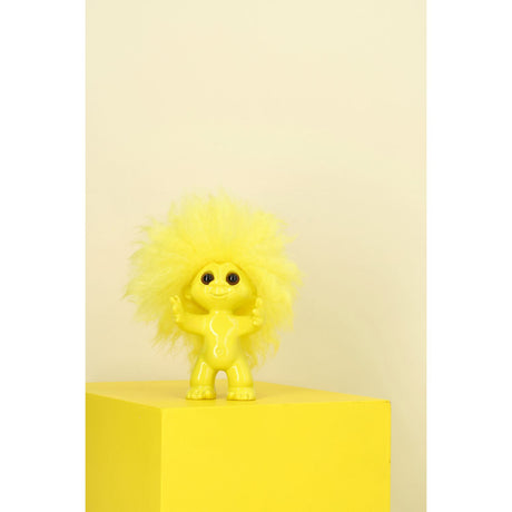 Lyckotroll Gul, 9 cm