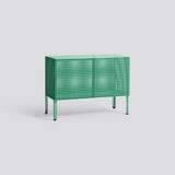 Perforated Cabinet litet 89 × 40 × 66,5 cm Skåp Soft jade
