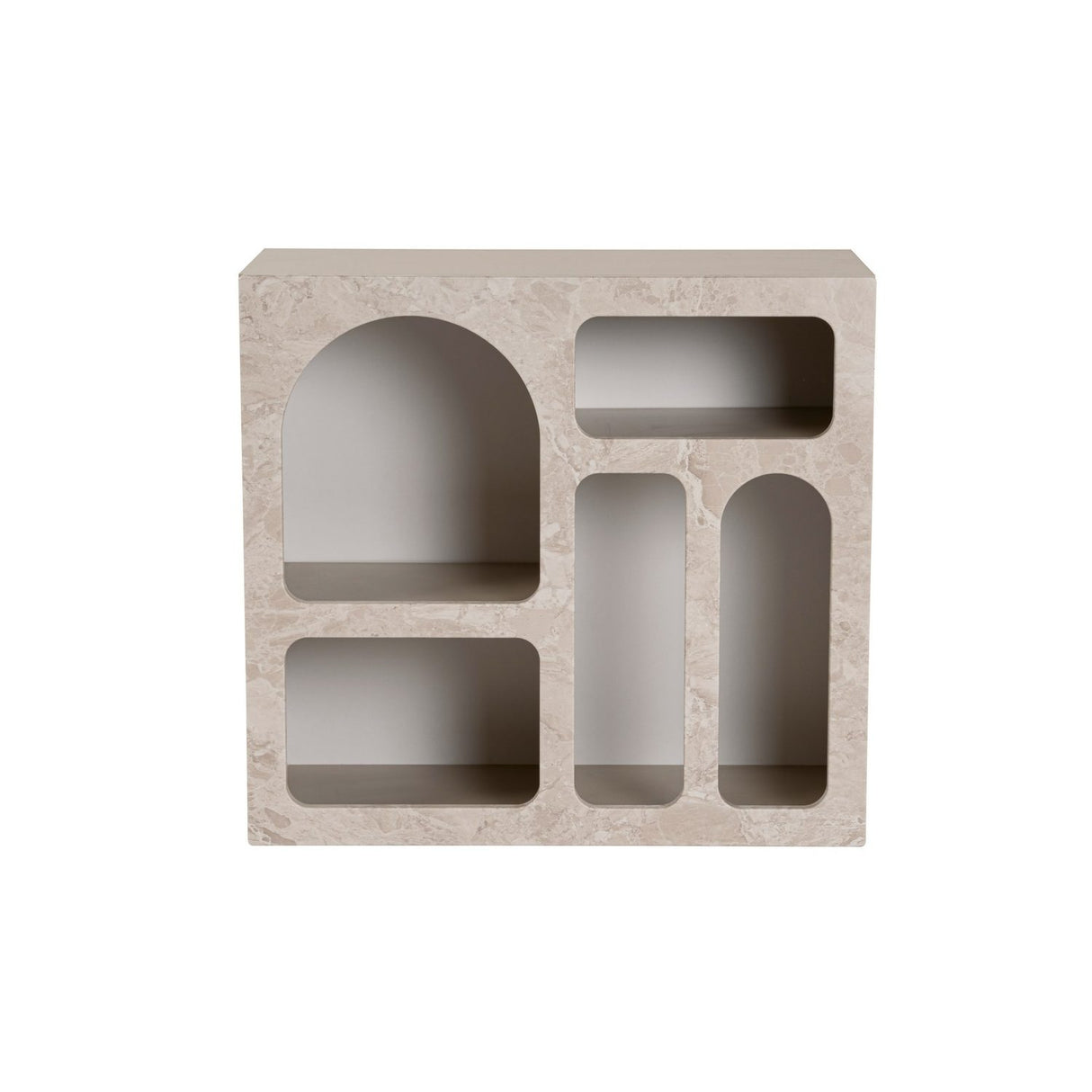 Suva (80 x 74 x 37 cm) Konsolbord Travertin sandsten