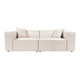 Tbilisi 2-sits (220 x 108 x 65 cm) 2-sitssoffa Ljusbrun
