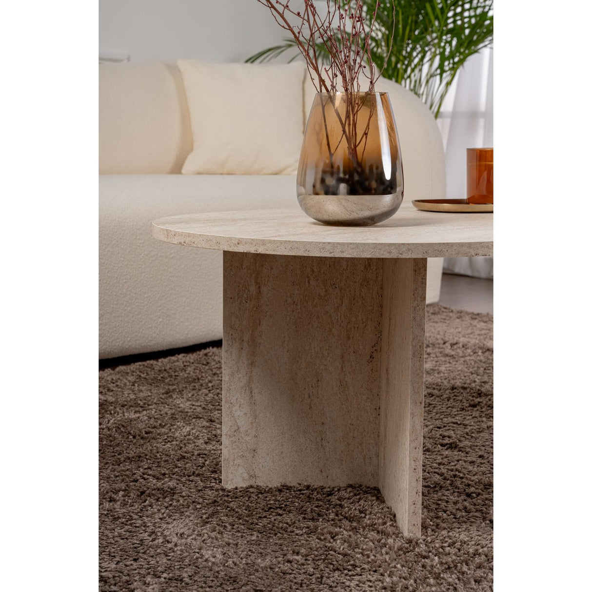 Trentino Soffbord Travertine