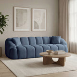 Octavio (268 x 70 x 80 cm) 4-sits soffa Marinblå