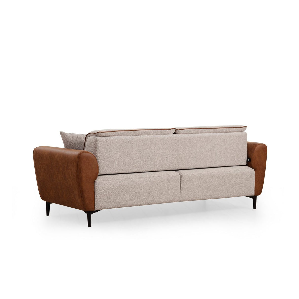 Minsk (215 x 85 cm) 3-sits bäddsoffa Beige kanel