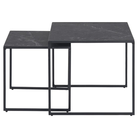 Tarbes Satsbord 45x50x50 cm Svart