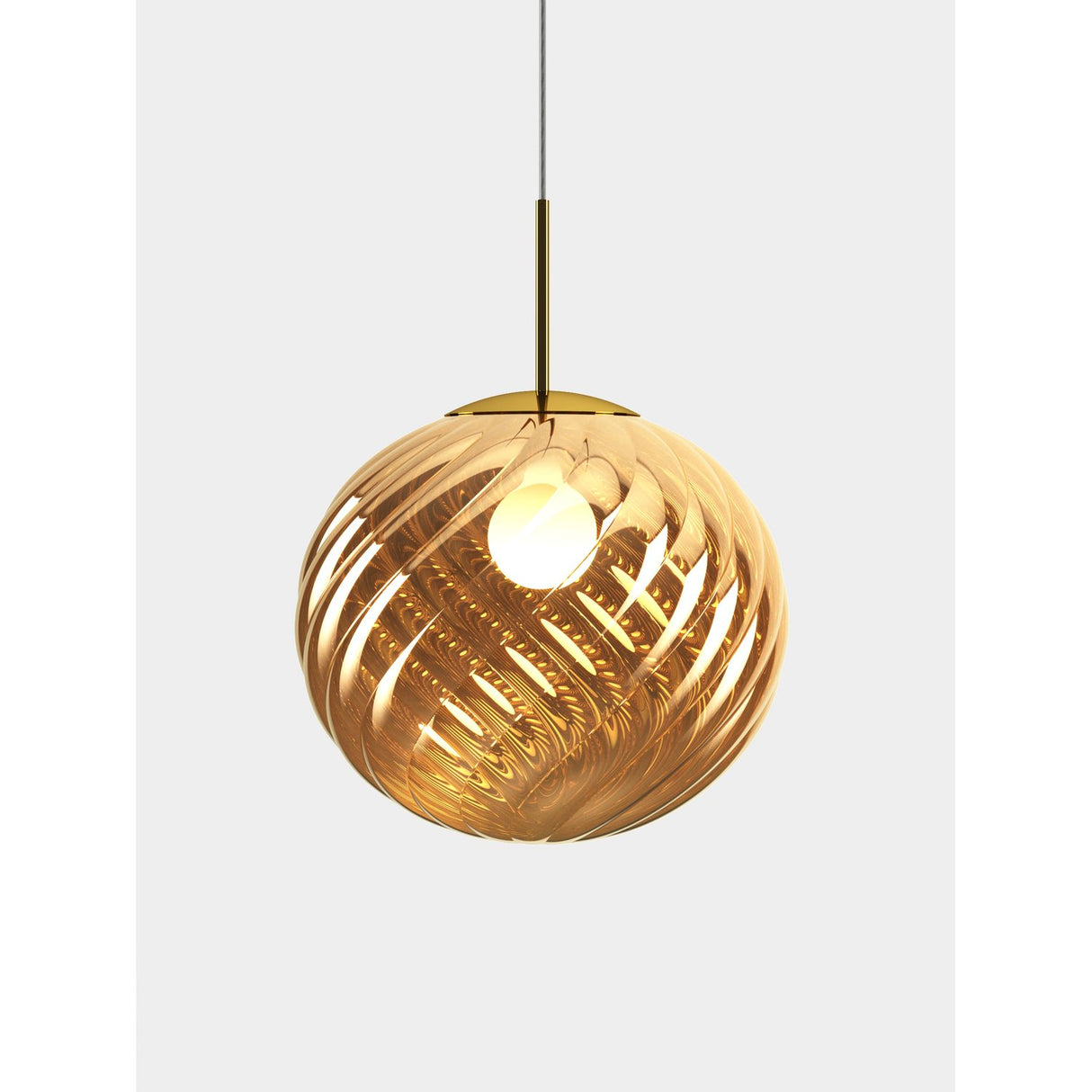 Whirl Pendellampa Gold, 45 cm