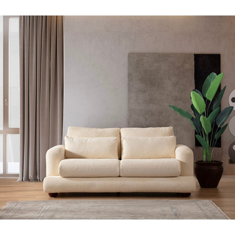 Muscat (200 x 105 x 90 cm) Beige 2-sitssoffa