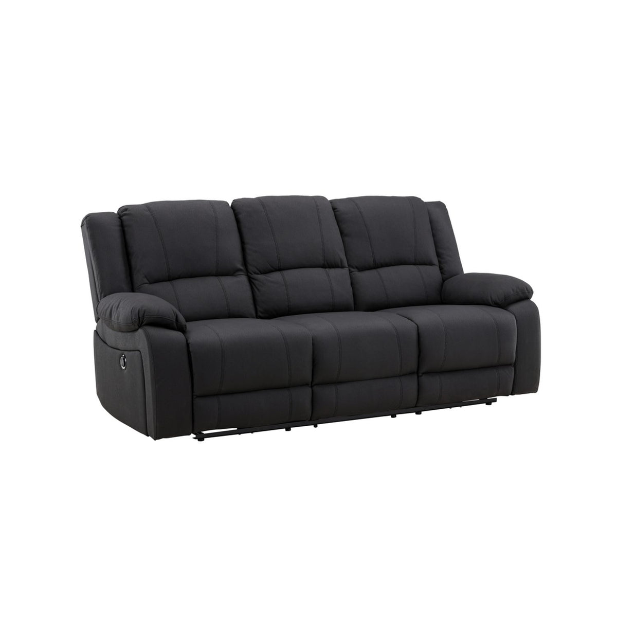 Singapore Reclinersoffa Svart