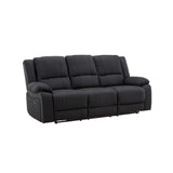Singapore Reclinersoffa Svart