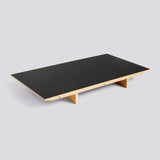 till CPH 30 L50 × B90 cm Iläggsskiva Black, Ek med vattenbaserad lack