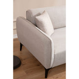 Gaborone (270-140 x 95 x 67 cm) Hörnsoffa Offwhite, Höger