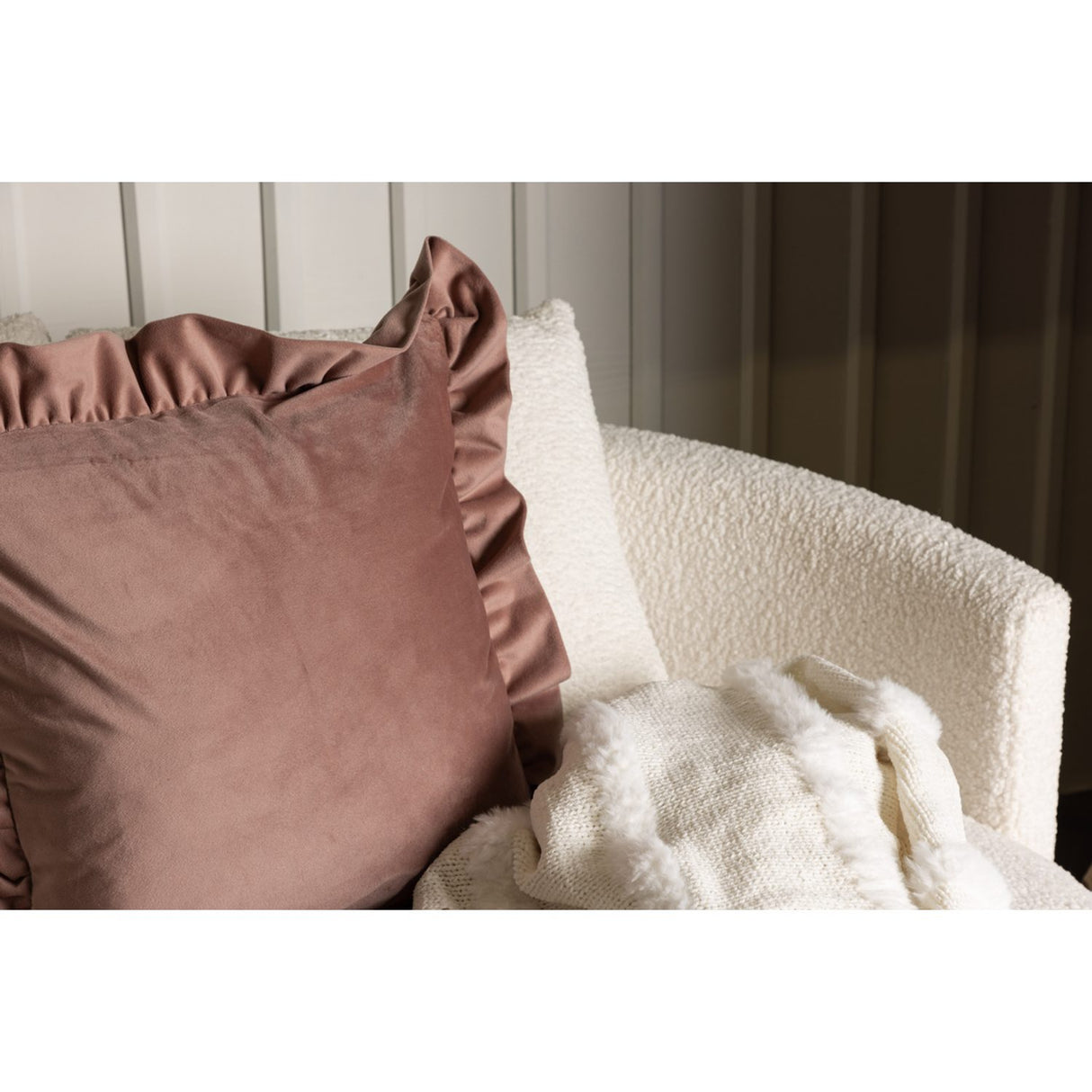 Hailey Kuddfodral Rosa