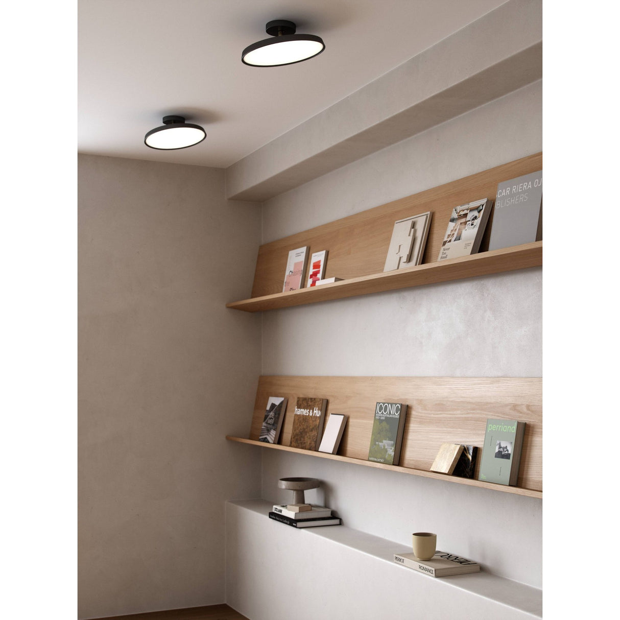 Kaito 2 Pro Plafond 30 cm, Svart