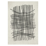 Linjekonst Poster Beige, 21 x 30 cm