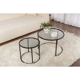 Mastiko Mini Set (42 x 39 x 42 cm) Svart Soffbordsset