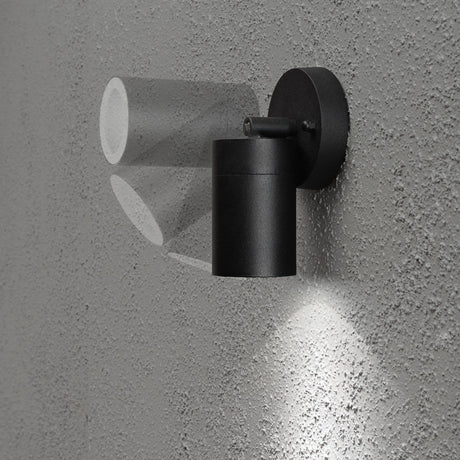 Modena GU10 Justerbar Vägglampa Ute Svart