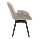 Camden Matstol med Snurr beige/brun ek