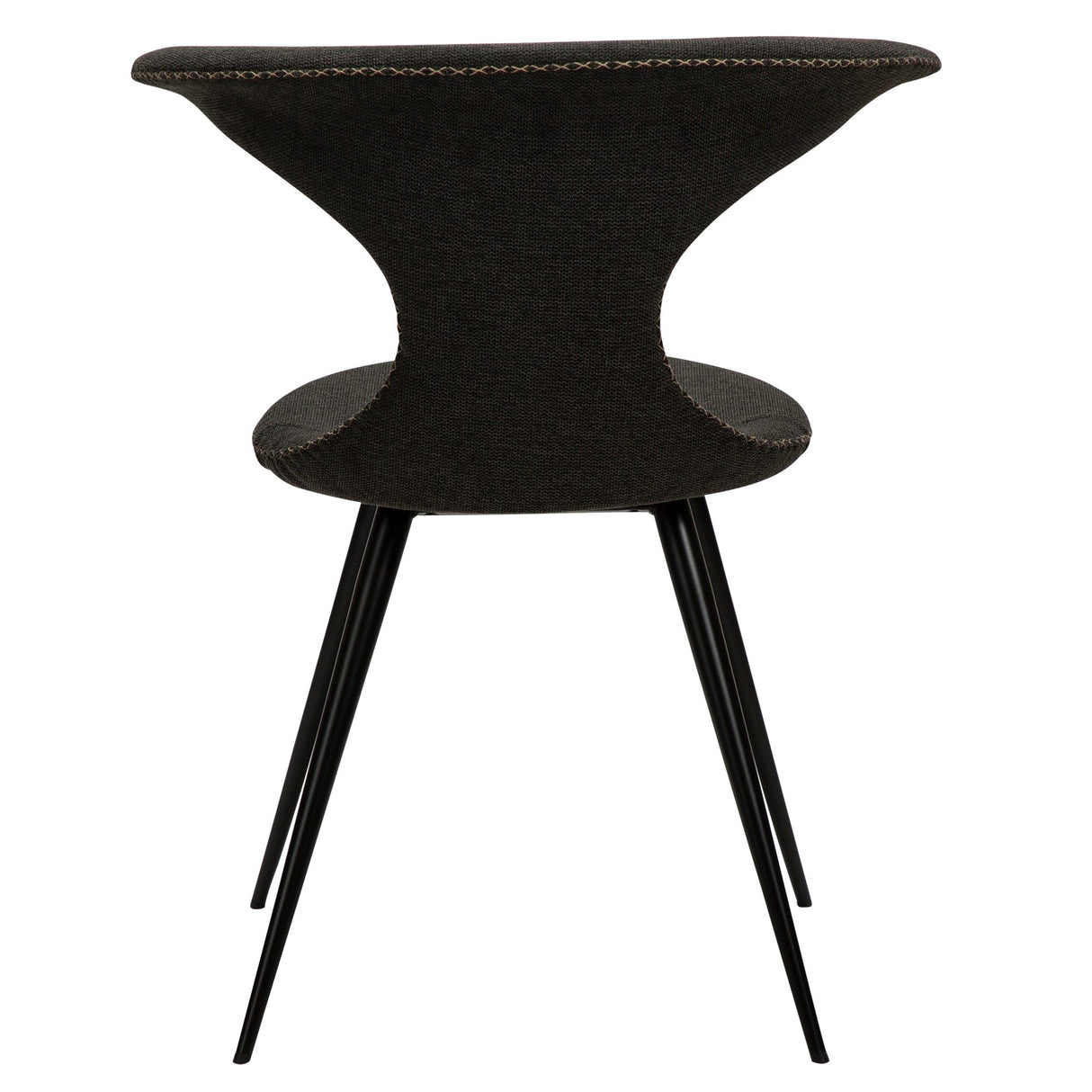 Flair Stol Raven Black, Round Black