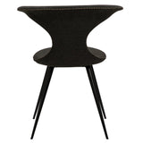 Flair Stol Raven Black, Round Black