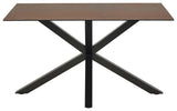 Verdun Matbord 135x80 cm Rostbrun Lemco