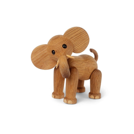 Ollie Elefant Ek/Lönn Dekoration 15 cm