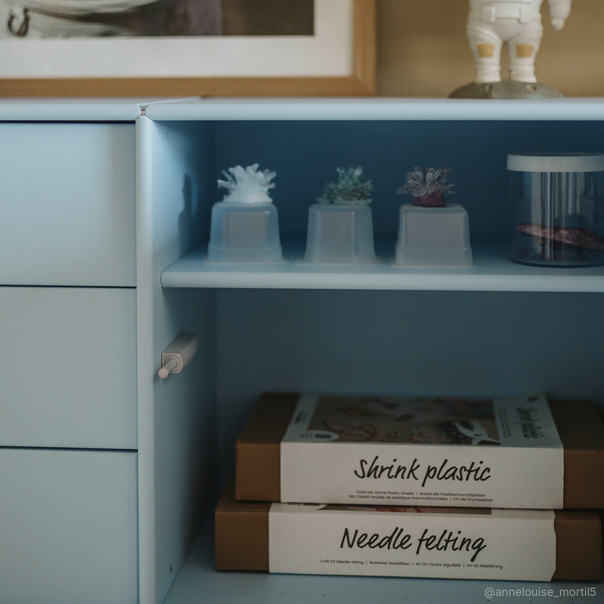 Chicago Quadrant-skåp Himalayansk Blå