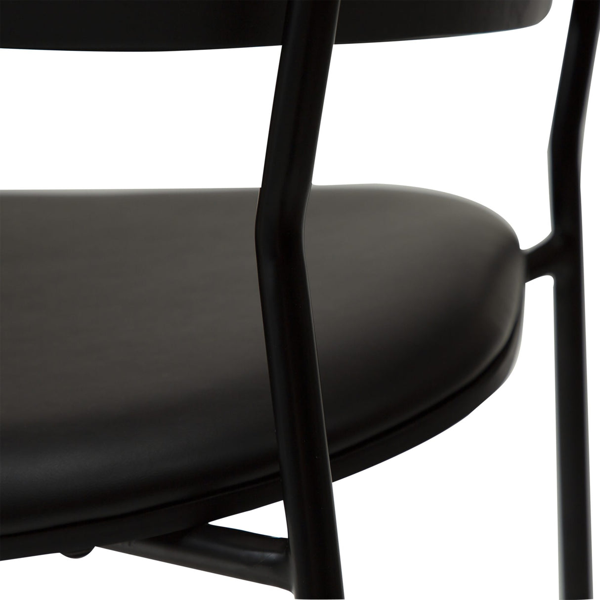 Crib Stol Vintage Black, Black Ash