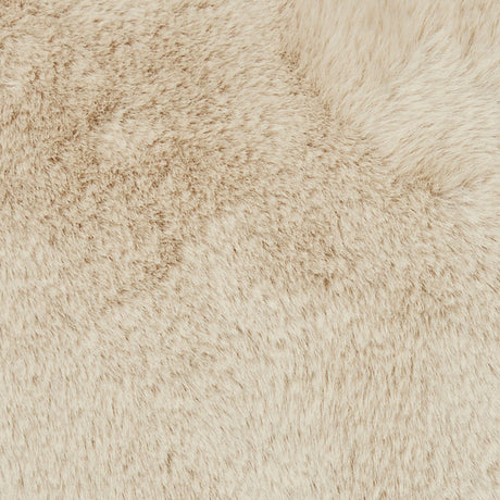 Fluffy Hjärtformad Kudde Beige