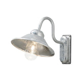 Vega E27 Ner Vägglampa Ute Galvaniserad