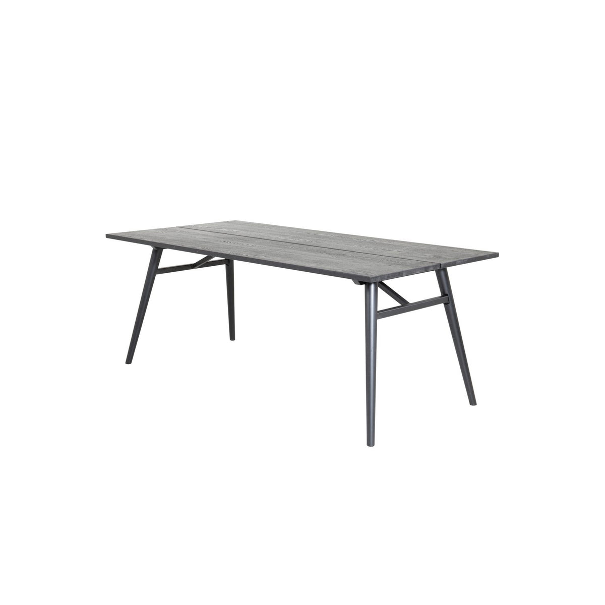 Sleek Rektangulärt matbord Svart, Fanér, 195 x 95